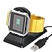 Produktbild Yica Fitbit Blaze Ladegerät Ladeständer Standfuß Zubehör,Fitbit Blaze Charger Dockingstation Charging Plattform Adapter mit Micro USB Kabel für Fitbit Blaze Ladegeärt Fitness Smart Watch