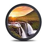 filtro uv 55mm amazon PROTECCIÓN ULTRAVIOLETA: bloques de cristal con revestimiento múltiple, evita los efectos nocivos de los rayos UV y elimina la turbidez que produce un tono azulado en las imágenes panorámicas