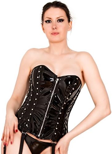 Killer Corsets Women's Corset in PVC Black size 24" | 61cm