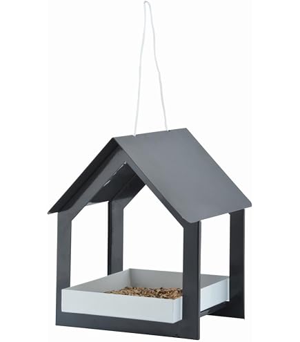 Mangeoire à Oiseaux En Acier Corten METALBIRD - Déco De Jardin Résistante Aux Intempéries - Fabriquée Au Royaume-Uni - 2