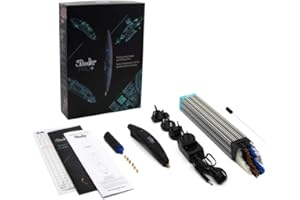 3Doodler Pro Plus Pen Set All Plugs stylo 3D 2,2 mm Noir