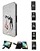 Produktbild 000217 - Banksy Graffiti Art Vomit Hearts Girl Design Wiko Tommy 2 2017 TPU Leder Brieftasche Hülle Flip Cover Book Wallet Stand halter Case