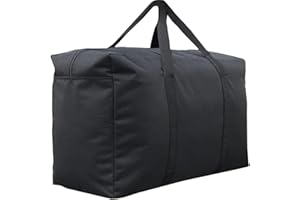 HARMON WANDYER Handy Storage Bag, Jumbo Storage Bag, Extra Large Waterproof Heavy Duty Bag with Web Handle Bedding Underbed Storage Bag Blankets Duvet Chest Season Laundry Organizers (1)