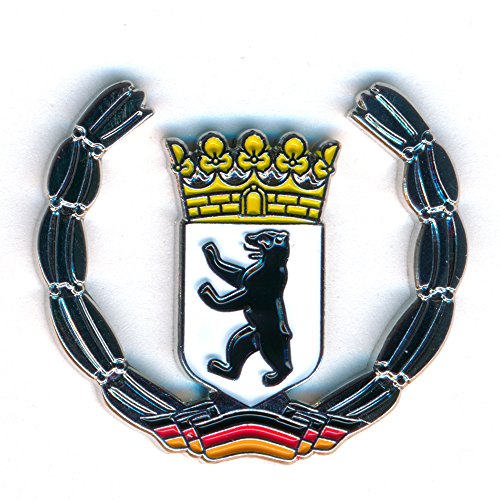 hegibaer Berlin Coat of Arms Germany Symbol Flag Metal Button Badge Pin Badge 0439