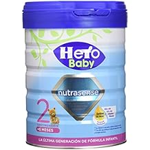 Hero Baby - Leche Hbb Nutrasense, 6 a 12 meses, 800 g, paquete de 2