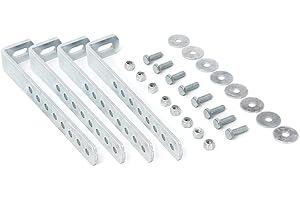 DAKEN Supporti verticali in acciaio zincato a caldo - KIT VISSERIA con trattamento GEOMET - Arka - Welvet - Just - Sliden