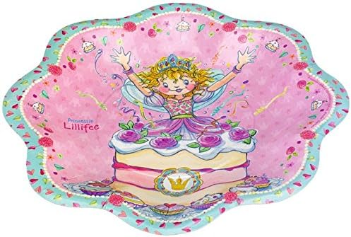 Princess Lillifee 8 piece Paper Party Plates, 22 cm, Model# 11538
