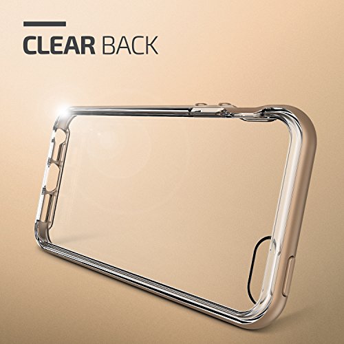Funda iPhone 5S 5 SE VRS Design - Carcasa Transparente  Oro  Flexible TPU Protecci  n de Grado Militar Carcasa Choque Absorci  n  Crystal Bumper  para Apple iPhone 5S 5 SE 2016