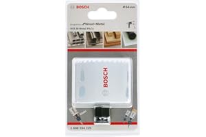 Bosch Accessories Piła otwornica BIM Progressor for Wood & Metal (do drewna i metalu, Ø 64 mm, akcesoria do wiertarki)