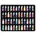 NAILFUN Set of 48 Nail Art Vials - Various Colours