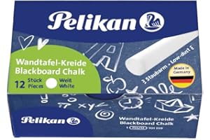 Pelikan 755/12 Craies blanches pour tableaux noirs Etui de 12