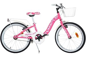 TECNOBIKE SHOP Bici per Bambina Bicicletta Dino Bikes Aurelia Smarty Taglia 20" Pollici