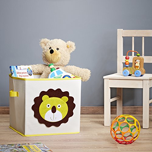 FABELBUNT® faltbare Spielzeugkisten mit versch. Tiermotiven (30x 30x 30cm) - 2