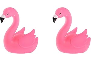 ‎UONLYTECH Uonlytech 2 Stk Flamingo-nachtlicht Schreibtischlampen Schlafzimmerlampe Nachttischlampen Bett Schrank Lampe Flamingo-led-lampe Nachttischlampe Baby Lichter Anordnen Batterie