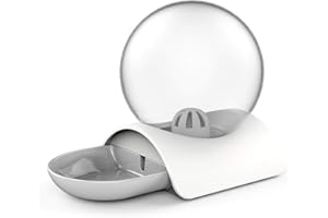 Guiran Wasserspender Katze Haustier Trinkbrunnen für Hunde Automatisierte Schwerkraft 2.8 Liter