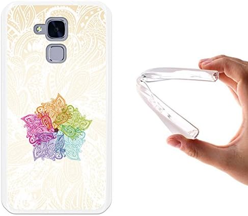 WoowCase - Huawei GT3 Case Soft Rubber Gel TPU Silicone Case Cover for [ Huawei GT3 ] Colourful Mandala