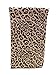 Produktbild Sunglass Pouch & Brillentasche - Squeeze Top XL Brillenetui mit Reinigungstuch - für mittlere und übergroße Sonnenbrillen - große Brillenetui, Smartphone-Tasche & Makeup Pouch (CT8 Leopard Peach)