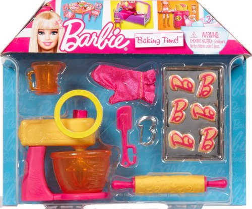 Preisvergleich Produktbild Barbie – V3937 – Zubehör für Puppe Küche und Gebäck