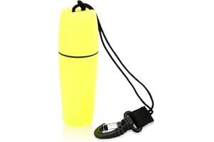 equlup Contenitore per Kayak, 13 cm/5,1 Pollici Contenitore Portatile a Tenuta stagna con Gancio e Corda Organizer Impermeabile per Immersioni Snorkeling Surf Kayak