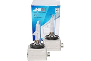 HEQI Auto D3S Xenon HID Headlights Bulb - 8000K 35W Replacement Lights