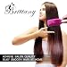 Brittany Hair Straightening Brush. Fast Heating Salon Ionic Straightener. For All Hair Types. Gift Box.