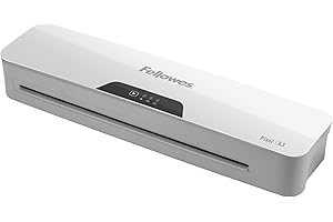 Plastifieuse Pixel A3 Fellowes 125 microns 5601601, comprenant 10 pochettes de plastification