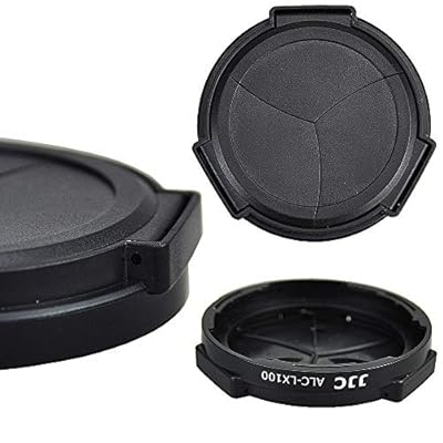 JJC ALC-LX100 Auto Open and Close Lens Cap For Panasonic LUMIX DMC-LX100 LEICA D-LUX Typ 109 Camera Black Replaces DMW-LFAC1 JJC ALC-LX100 Auto Open and Close Lens Cap For Panasonic LUMIX DMC-LX100 LEICA D-LUX Typ 109 Camera Black Replaces DMW-LFAC1