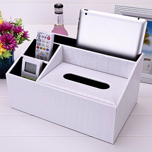 HGTYU-Household Multifunctional Living Room Paper Towel Box Table Put Tv Remote Control Remote Desktop Storage Box A