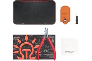 DISPIAE DSPIAE 4.72 Inch Pro. Ultra Fine Single-Edged Blade Nipper for Plastic Models,Easy,Smooth,Clean Cuts