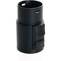 Tubo Prolunga Per Aspirapolvere Karcher WD2, WD3, WD4, WD5, WD7 – 50,5 Cm, Diametro 35 Mm, In ABS, Nero