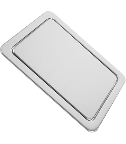 Replacement Lid For Ninestars Trash Can Models DZT-50-28, DZT-50-28SL, DZT-50-28BR - Motion Sensor, Silver