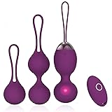 XSEXO Kegel Balls Kit Exercise Weights - 2 in 1 Massager Ben Wa per principianti Upgradeed Silicone Wireless Remote Control r