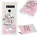 Produktbild CESTOR Glitter Flüssigkeit Hülle für LG V40 ThinQ/LG V40,Mode Luxus Flüssig Treibsand Liquid Sparkle Ultra Slim Durchsichtig Weich Silikon TPU Hülle für LG V40 ThinQ/LG V40,Never Stop Dreaming