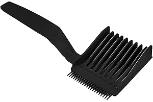 panemy Peigne de Positionnement de Dégradé, Peigne Guide de Coupe Grade, Peigne de Coupe de Cheveux, Peigne Dégradé Homme, panemy Peigne pour Blend Friend Hair pour Salon, Barbier （noir）