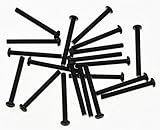 Metrisches Gewinde Schrauben kaish 20 x schwarz Gabelschlüssel Größe Humbucker Pickup Höhe Schraube Anpassung Schrauben