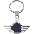 QZCQLLM Black Keyring with Logo