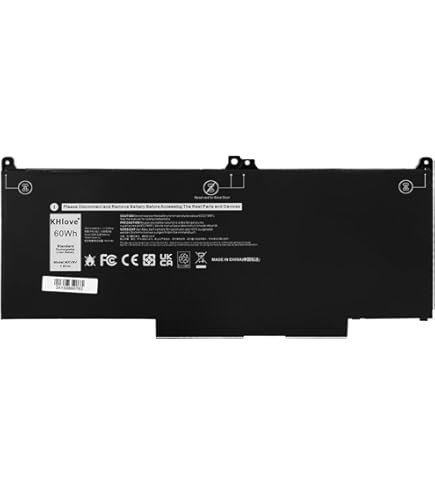 MXV9V Laptop Battery for Dell Latitude 5300 5310 7300 7400 E5300 E5310 E7300 E7400 Series, Latitude 5300 5310 2-in-1, for Dell Inspiron 7300/7306 2 -in-1 Black Series 5VC. 2 M 829MX P96G P97G P99G