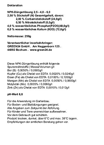 Obstbaum Beerenstrauch Dünger HIGHTECH düngen von Obst und Beeren - 4
