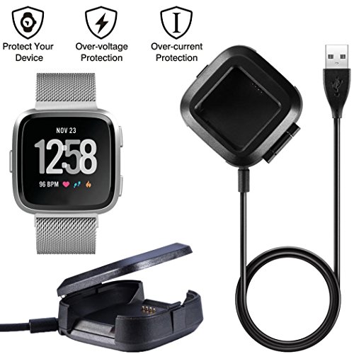 Preisvergleich Produktbild TAOtTAO Ersatz-USB-Ladekabel Docking Station Kabel für Fitbit Versa