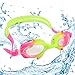Produktbild Bezzee 3er-Set Kinder Unisex Training Freizeit Wettkampf Schwimmbrille Kids (UV-Schutz, Anti-Fog, Harte Gläser)