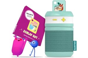 Galakto Children's Music and Audio Play Player for Home and Travel, Includes 2 Audio Tokens, Fox & Sheep - Osaka/Sleep Well, Ready to listen anywhere, without Internet, Easy to Use, Long Battery Life