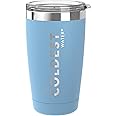 The Coldest Water Tumbler Cup Hydro Pint 20 oz (Sliding Lid) Beverages Hot and Cold 3x Longer, Durable Double Wall Insulated Thermos Flask (Fusion Blue)