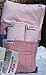 Minene Pushchair Liner and Straps (Pink Dots)