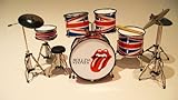 RGM334 Rolling Stones Lippen Miniaturschlagzeug