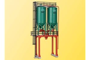 Kibri 39931 - Doppelsilo SchwarzBau