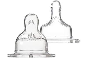 Dodie Sauger, flach, Antikolik, Sensation+, Fluss 3, transparent, 6+ Monate