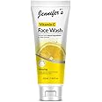 Jennifer's Face Wash Vitamin C Lemon 225 ML - Infused with natural extracts for clear dullness,Glowing,Gently Cleanses,evens skin tone and clarifies your skin,all skin type
