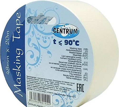 Preisvergleich Produktbild CENTRUM Klebeband – 48 mm x 20 mm – 12 Stück