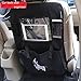Produktbild abimars Auto Rücksitz Organizer 4. Travel Mehrzweck Aufbewahrungstasche Taschen für iPad, Tablet, Snacks und anderen Baby (2 pack-black)
