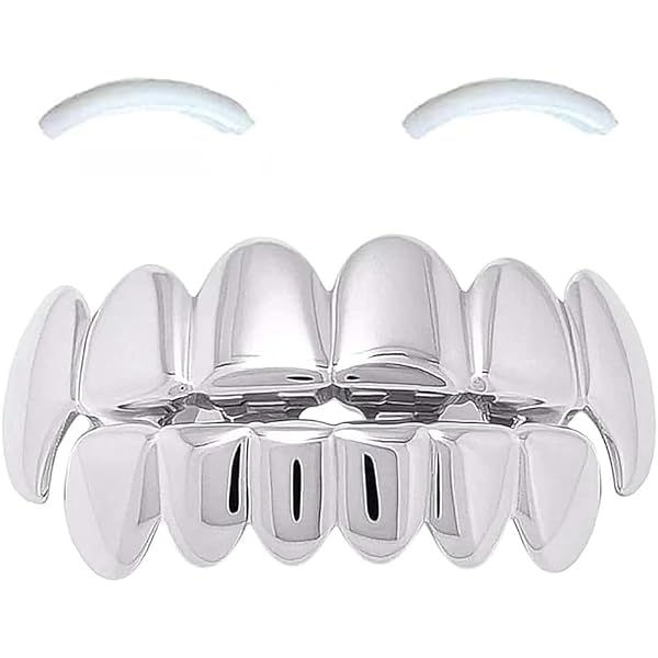 DEARMAMY Grills Dentaires Pour Hommes Dents En Or Sur Les